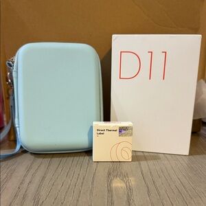 Portable Thermal Printer Kit - Light Blue